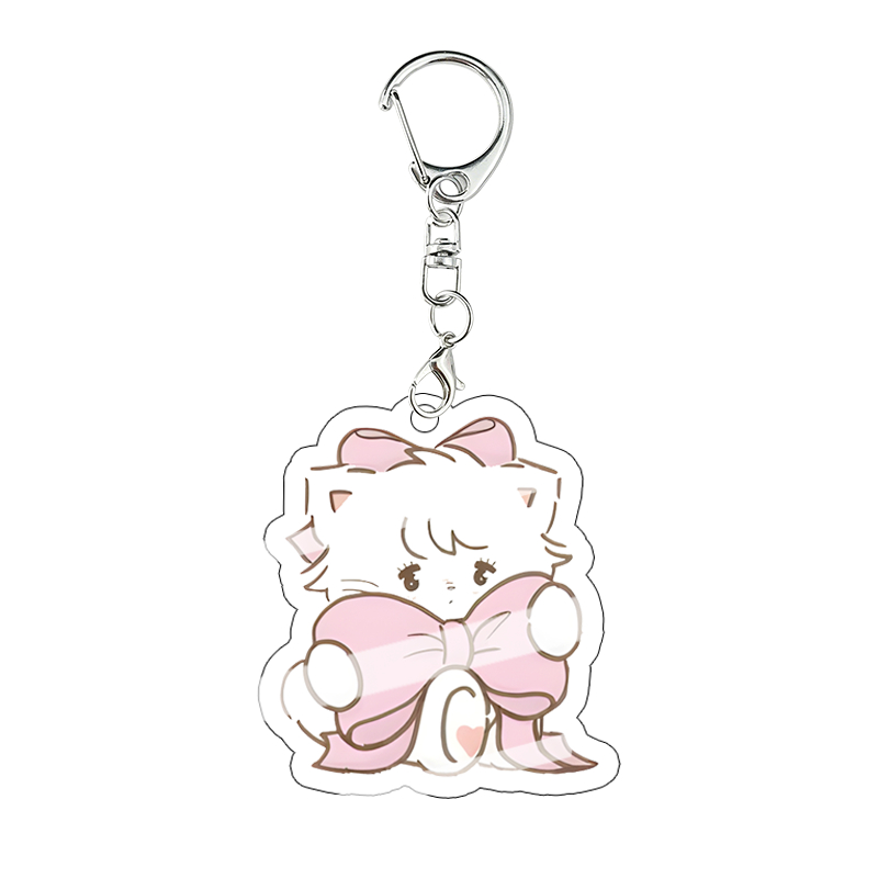 Mikko Kawaii Acrylic Keychain  - Model Kit For Girls ulasan dan harga