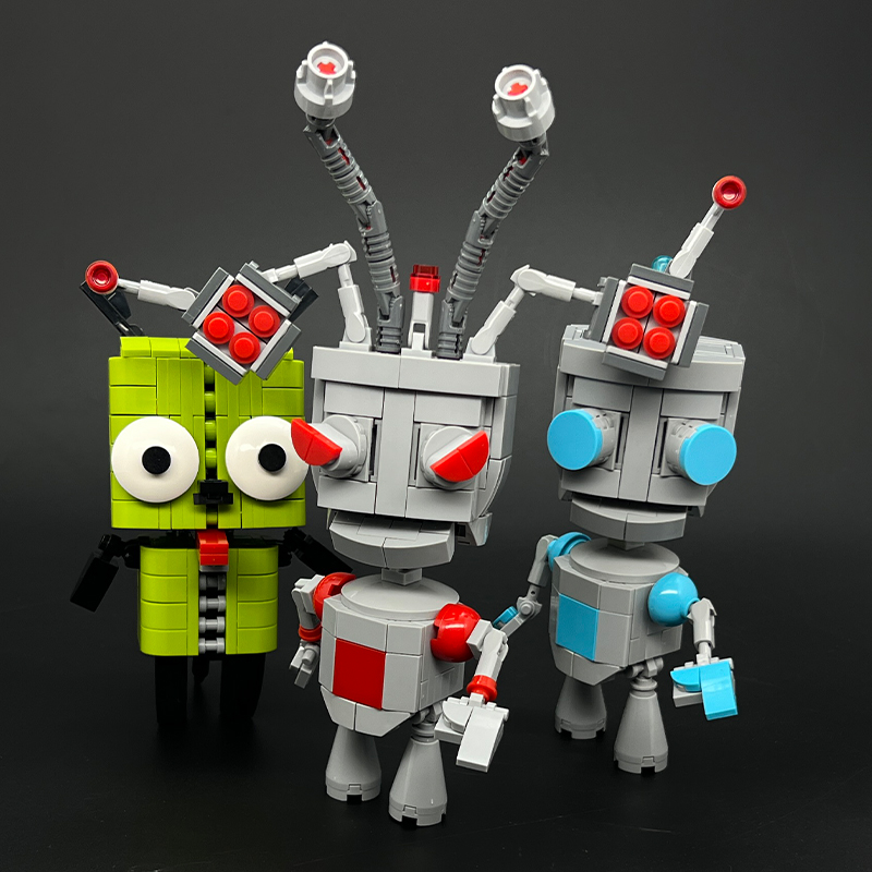 Alien Robot Dog Creative Model - Model Kit Ikaruga ulasan dan harga